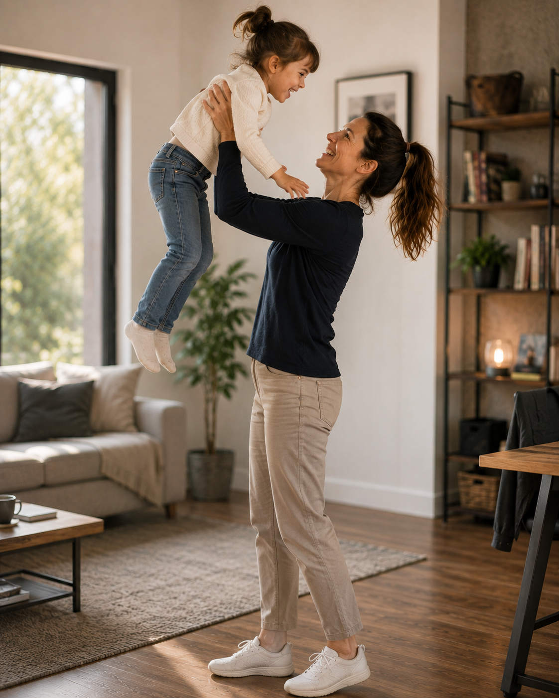 Bewegung im Familienalltag